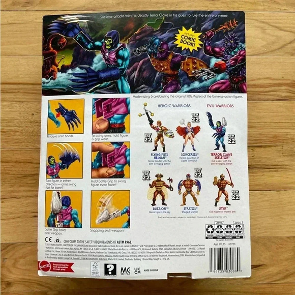 Masters of the Universe Terror Claws Skeletor - Picture 7 of 7